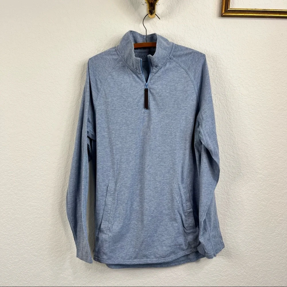 Five Four LA Quarter zip Marled Men's Popover Sweater
